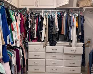 Ladies, clothing, and shoes