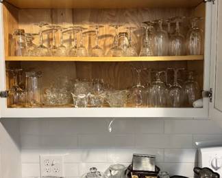 Crystal, lots of Glassware Sets - priced very very low