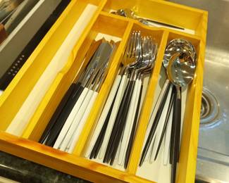 Skinny flatware keeps the calories from getting to your mouth.   Or so I heard.