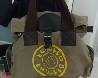 Totoro bag.  (see if you can find the other one later)