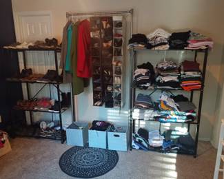 More shoes and clothes