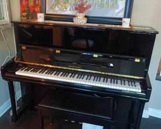 Beautiful black lacquer piano