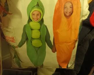 Just like peas and carrots.   Fun halloween costumes