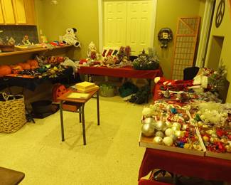 Christmas and Halloween decor!