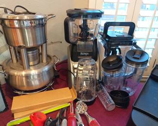 Ninja blender and cuisinart fondue