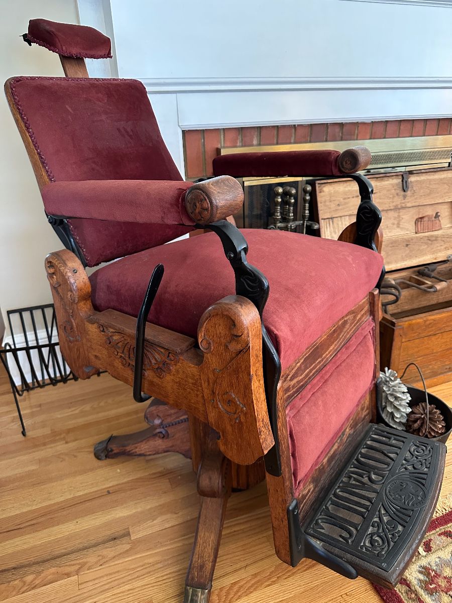Fabulous 1890’s Barber Chair