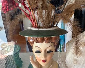 Antique Head Vase