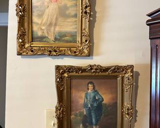 Antique Pinkie & Blue Boy