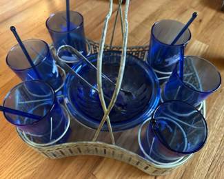 Cool Art Deco drink set