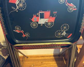1950’s Metal TV Trays