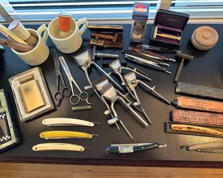 Antique Barbers’ Tools