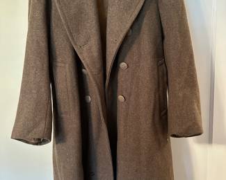 WW II Wool Coat