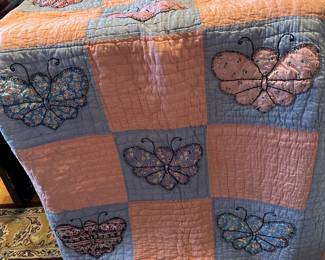 1930’s Handmade Butterfly Quilt