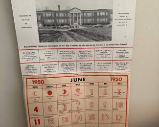 1950 Calendar