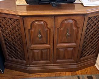 Zenith Allegro Console works! Comes with records!