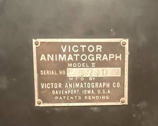 Rare Victor Animatograph Model 2 Motion Picture Projector!