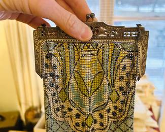 Circa 1920-1930 Art Deco mesh purse!