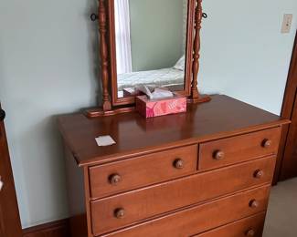 Most of the furniture Is Pristine like this chest of drawers!