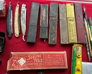 Antique straight razors