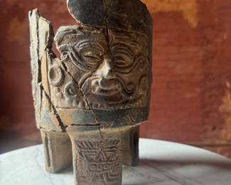 Pre-Colombian rare ritual vessel