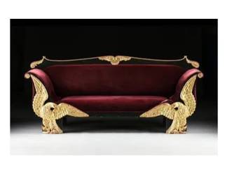 Rare Russian Empire sofa