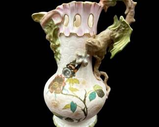 Alfred Stellmacher Imperial & Royal Porcelain Dragon Jug