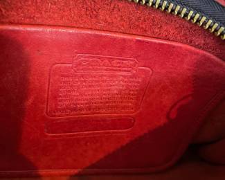 H49 - $80. Vintage 1970s Coach NYC Bonnie Cashin Clutch Purse. Read Leather. 