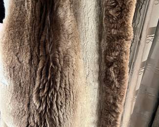 H98 - $250. Famous-Barr Fur Salon. Beaver Fur Jacket. Fits like an XL / XXL. Owner stated it is Beaver Fur. No issues noted - beautiful condition!