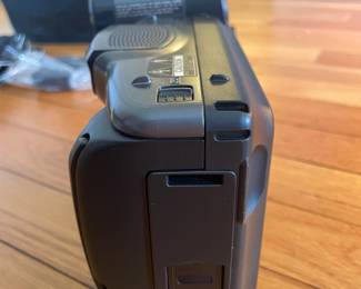 H43 - $25. Sharp Video Camera Model VL-E33U Case & Charger. 