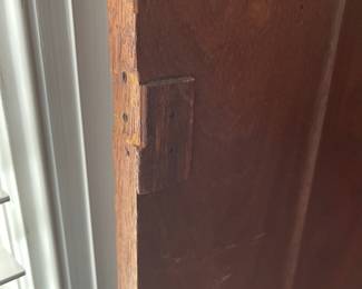 H3 - $250. Antique Wardrobe. Measures 49" wide x 17" deep x 80" tall. No bars / Shelves inside. Beautiful piece that just needs a little TLC. 