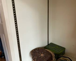 H21 - $75 EACH. Painted Wooden Bookcases. Measures 28.75" wide x 17" deep x 93" tall.  Shelves are adjustable. 