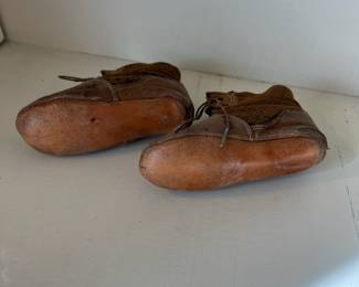 H68 - $20. Antique Leather Baby Boots in very good condition for the age!