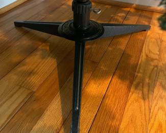 H96 - $15. 7' Tall Christmas Tree. Not prelit - half of the lights don't work as is. (BUT. You have 8/9 months to fix it.)