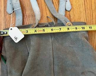 H82 - $45. Childs Small Lederhosen. Has stains / wear. 
