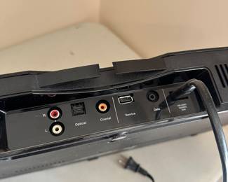 H77 - $30. BOSE Solo TV Sound System with Remote. 