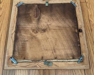 H15 - $275. Annabella Macintyre 1850 Sampler. Measures 13.5" square. 