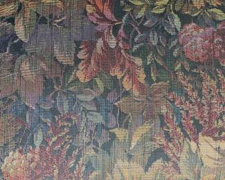 H36 - $30. Vintage Floral Recliner. Measures 32" wide x 38" deep x 39" tall. 