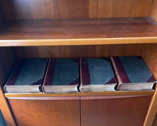 H72 - $100. 1898 Universal Dictionary - 4 Volumes. 