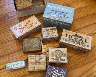 H94 - $250. Vintage Toothpick Collection. 