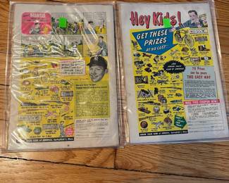 H105 - $45. World's Finest DC Comic No. 90 Batwoman. No 87. Batman, Robin & Superman. 