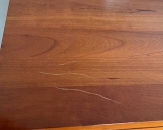 H1 - $250. "Shaker Sampler Collection" by Jamestown Sterling. 7 Drawer Chest of Drawers. Solid wood. All drawers slide as they should! Measures 36" wide x 18" deep x 53" tall. Has some scratches - see photos. 