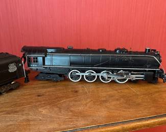 H62 - $200. American Flyer 336 Union Pacific Locomotive & Tender. S Gauge. Untested. 