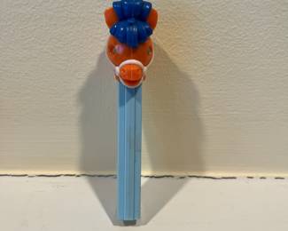 H84 - $20. Vintage Pony Go Round Circus Orange Head Pez Dispenser. 