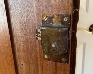 H3 - $250. Antique Wardrobe. Measures 49" wide x 17" deep x 80" tall. No bars / Shelves inside. Beautiful piece that just needs a little TLC. 