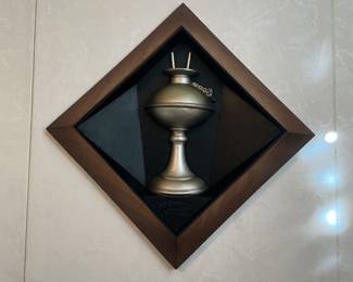 VTG BASSETT WALL HANGING