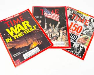 49 TIMEMagazines1989and1991HistoricalSignificanceContents