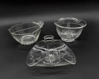 71 VintageHeiseyGlassDishes