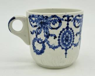 61 AntiqueFlowBlueGloriaPatternMugbyBakewellBros