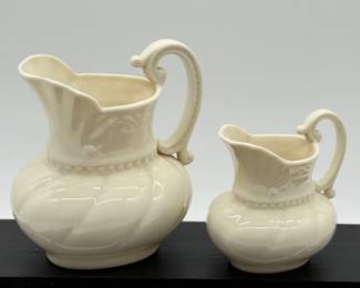 59 VintageLenoxColonialPorcelainCreamers