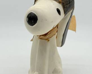 3 VintageSnoopyCeramicFigurine